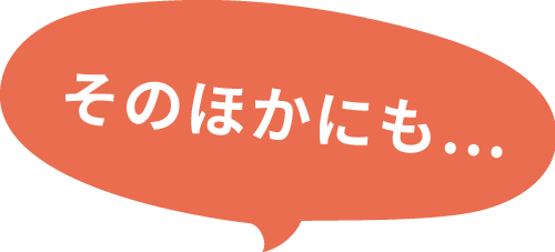 そのほかにも・・・